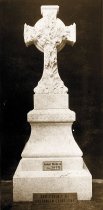 Valley Marble Works - sample tombstone